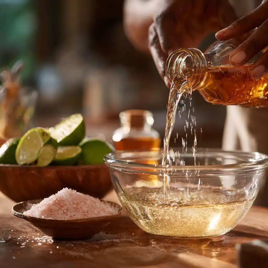 Making Brazilian Mounjaro drink step by step
