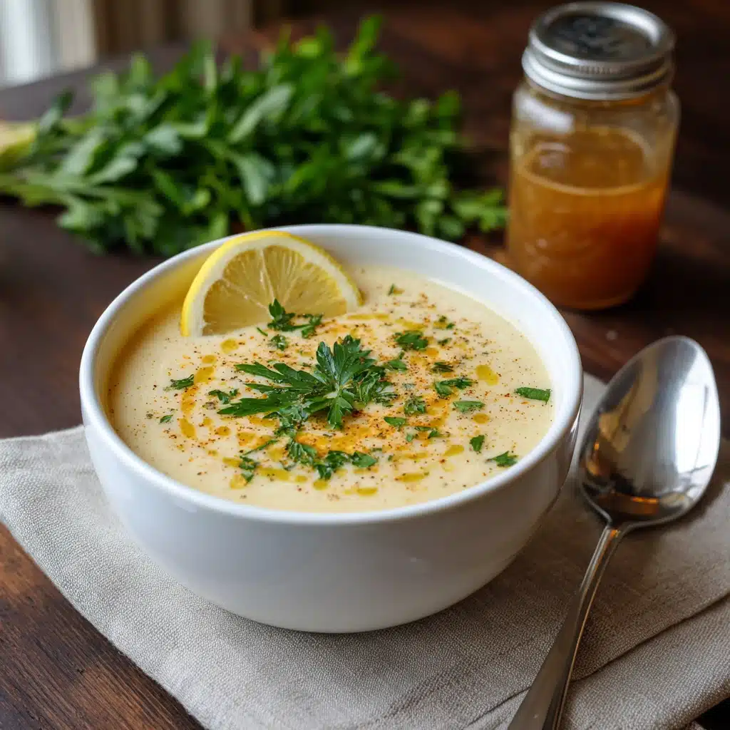 Low sodium vegetable soup on rustic table