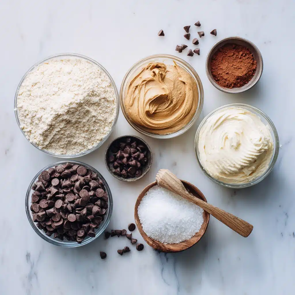 Ingredients for protein ice cream sandwich recipe