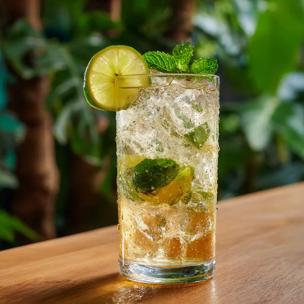 Served Brazilian Mounjaro apple cider vinegar drink